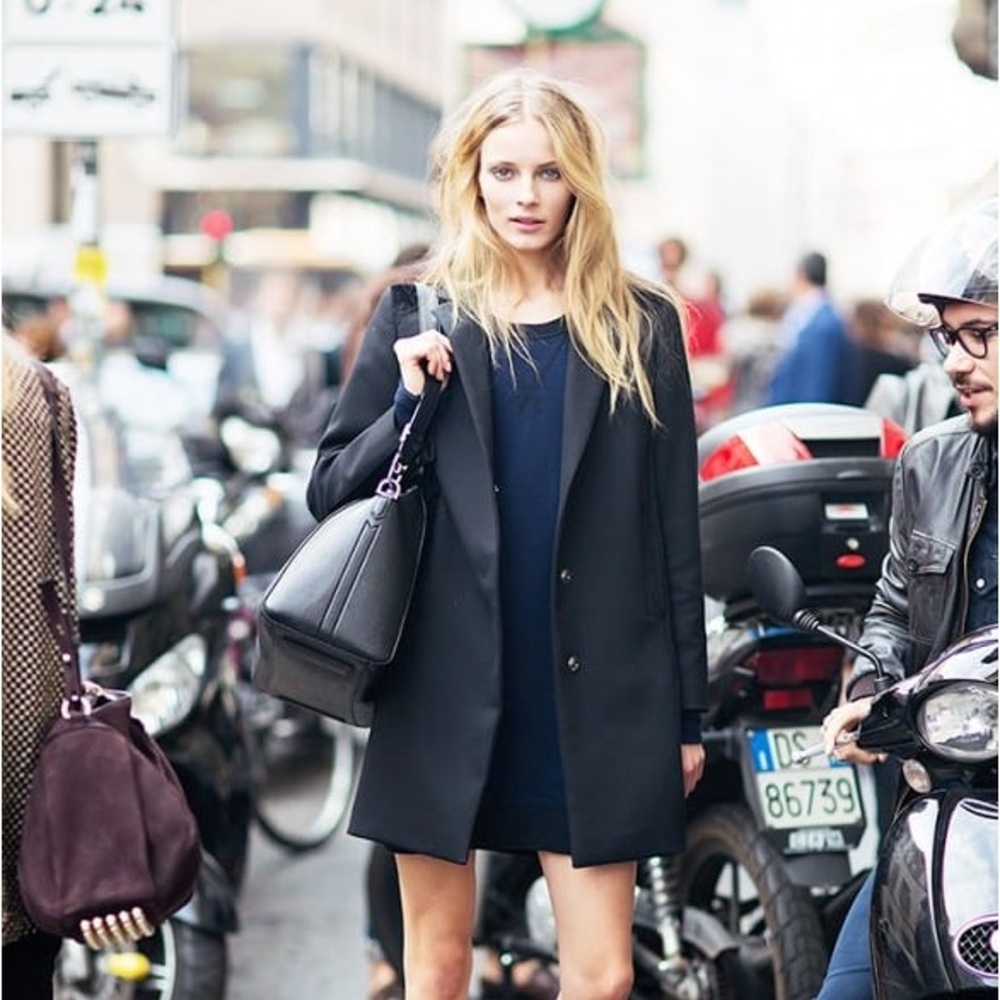 Andrew Feeza Black Oversized Blazer